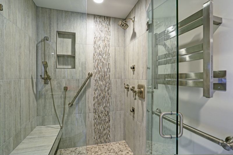 Sleek Corner Shower Design